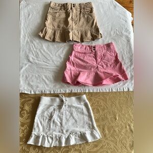 Girl’s Size 6X Skirts Bundle EUC